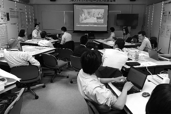 コネクティッド道場の様子