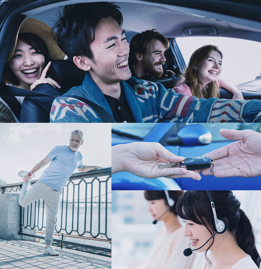 Through face-to-face and digital interaction with customers,we maximize the joy of owning a vehicle and the delight of using one.