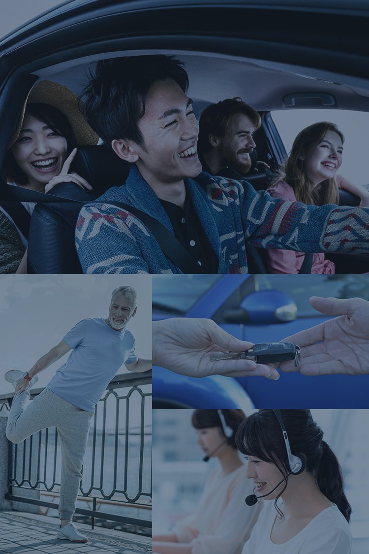 Through face-to-face and digital interaction with customers,we maximize the joy of owning a vehicle and the delight of using one.