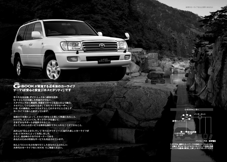 当時の高級車向けのPRツール・ランクル
