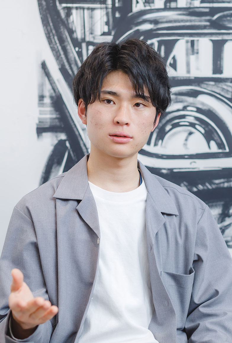 先行企画部 技術企画室 UXデザインG Yuki.H(入社2年目)